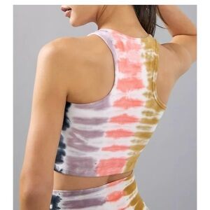 Electric & Rose Tie-Dye Bella Racerback size L NWT